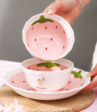 Load image into Gallery viewer, Strawberry Themed Tableware Set
