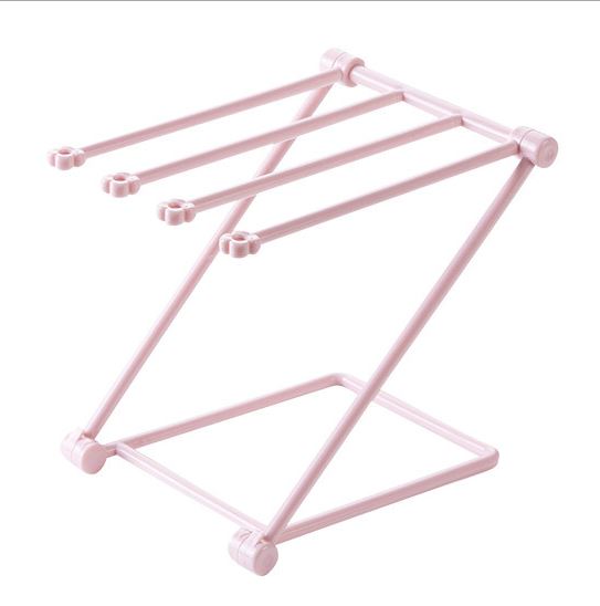 Vertical Towel Rack Pink