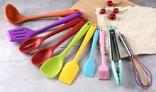 Load image into Gallery viewer, Silicone Kitchen Utensil Set - 10pcs
