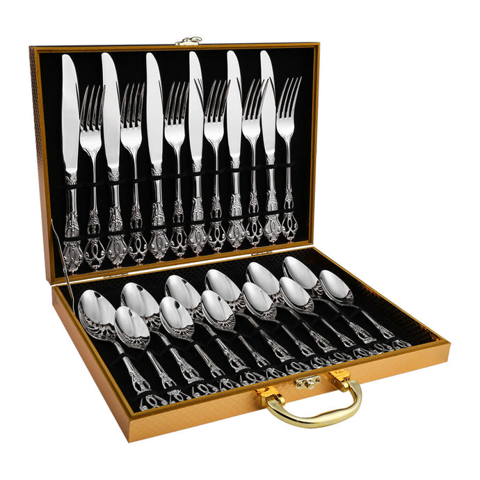 Luxury Cutlery Set - Silver