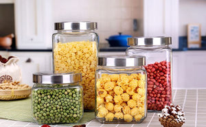 Glass Storage Containers-Square