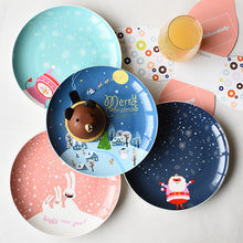 Load image into Gallery viewer, Christmas Themed Ceramic Plates
