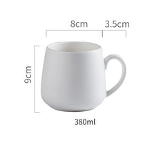 Load image into Gallery viewer, Plain Coloured Ceramic Mug-White
