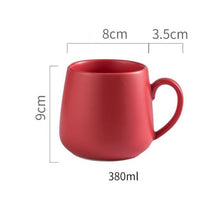 Load image into Gallery viewer, Plain Coloured Ceramic Mug-Red
