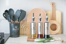 Load image into Gallery viewer, Stainless Steel Oil Bottles Sets of 4

