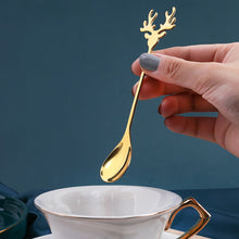 Load image into Gallery viewer, Deer Shaped Coffee Spoon
