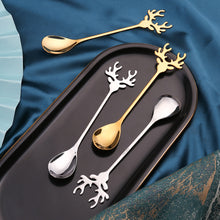 Load image into Gallery viewer, Deer Shaped Coffee Spoon
