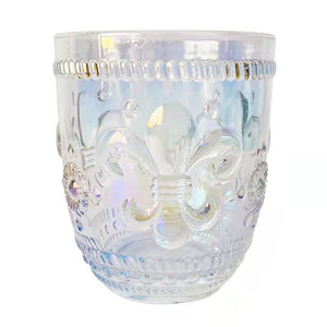 Rainbow Iris Crystal Glass Cup