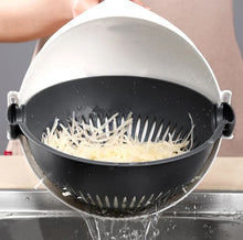 Load image into Gallery viewer, Multifunctional Rotating Vegetable Cutter With Drain Basket
