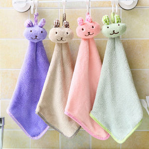 Adorable Bunny Hangable Towels