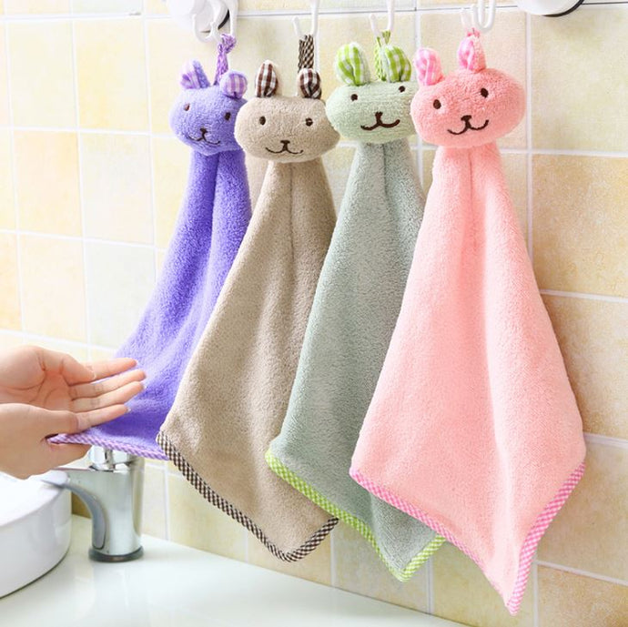 Adorable Bunny Hangable Towels