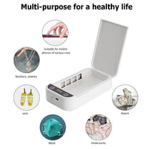 Load image into Gallery viewer, Portable UV Light Cell Phone Sterilizer
