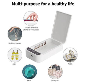 Portable UV Light Cell Phone Sterilizer