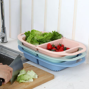 Kitchen Sink Foldable Drain Basket