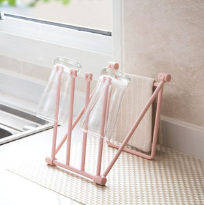 Vertical Towel Rack - Pink