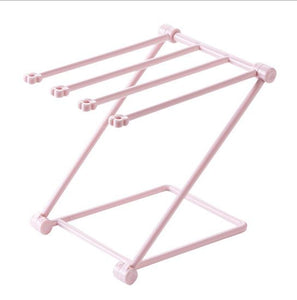 Vertical Towel Rack - Pink